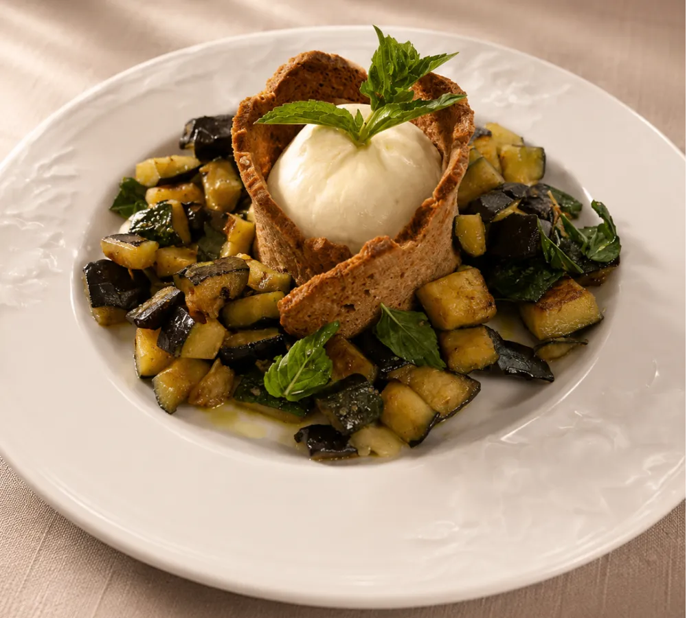 Secondi di carne del ristorante in agriturismo Uva Matta