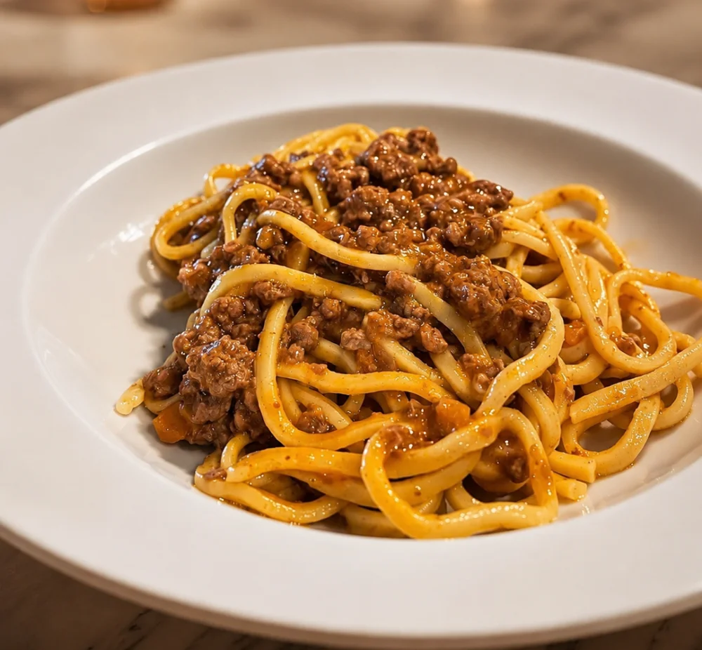 Spaghetti della casa al ristorante Uva Matta