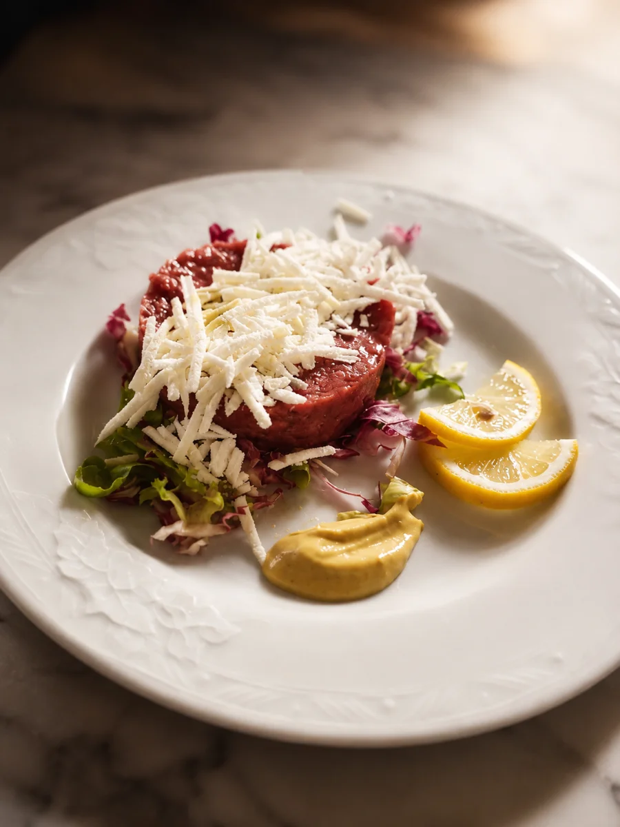 Tartare al limone, antipasto al ristorante Uva Matta