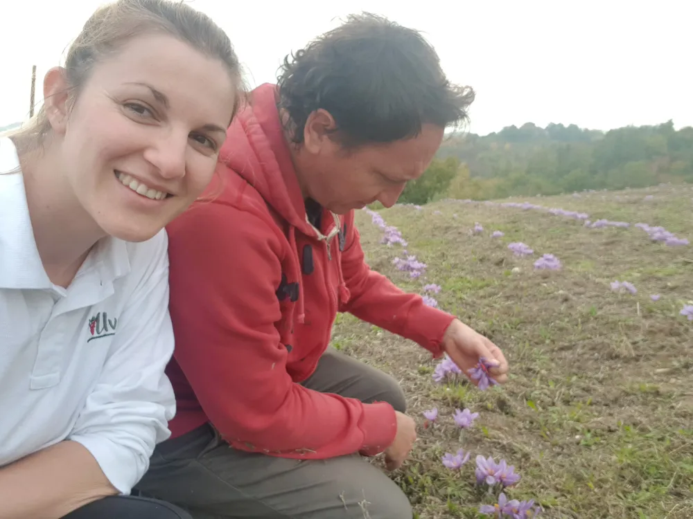 Luca e Shery, titolari dell'agriturismo Uva Matta
